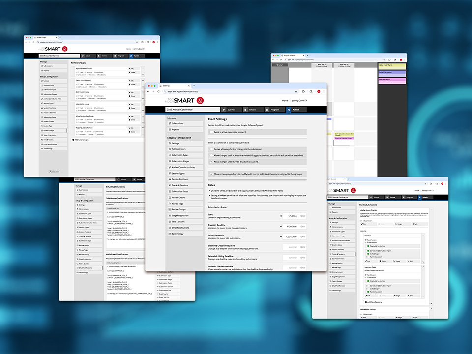screenshots of Smart ESR